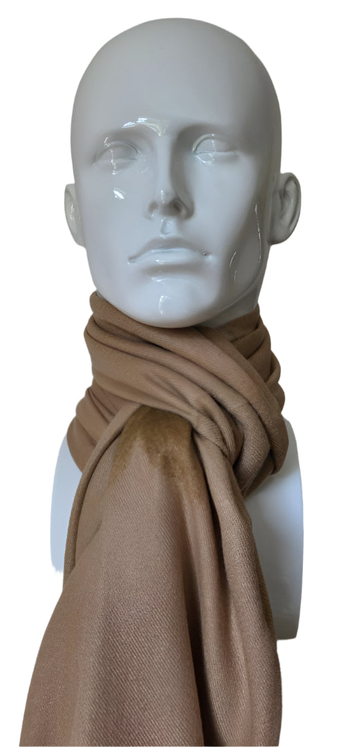 CARMEL COLOUR CASHMERE SCARF
