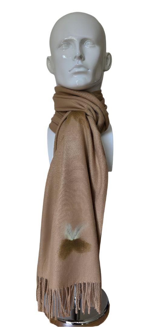 CARMEL COLOUR CASHMERE SCARF
