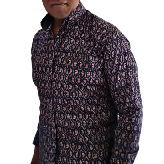 BLOOM DIGITAL PRINTED COTTON. COLOUR 86