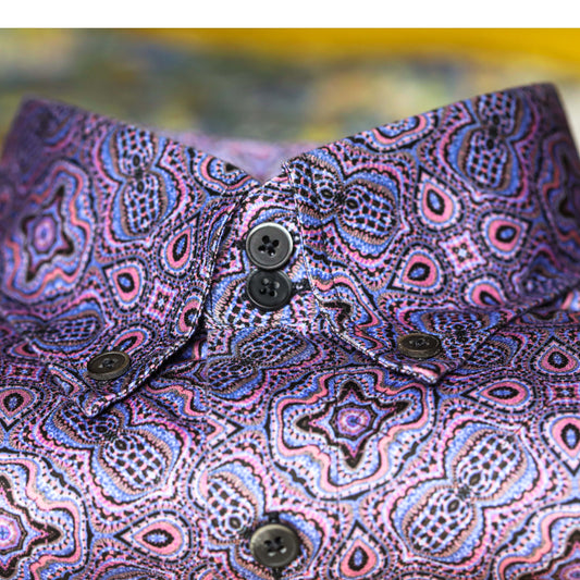 BLOOM  COLOUR 127 DIGITAL COTTON PRINT  (MADE TO ORDER) TAKES ABOUT 4 WEEKS TO MAKE