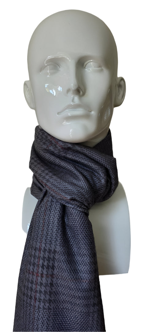 reversible cashmere scarf