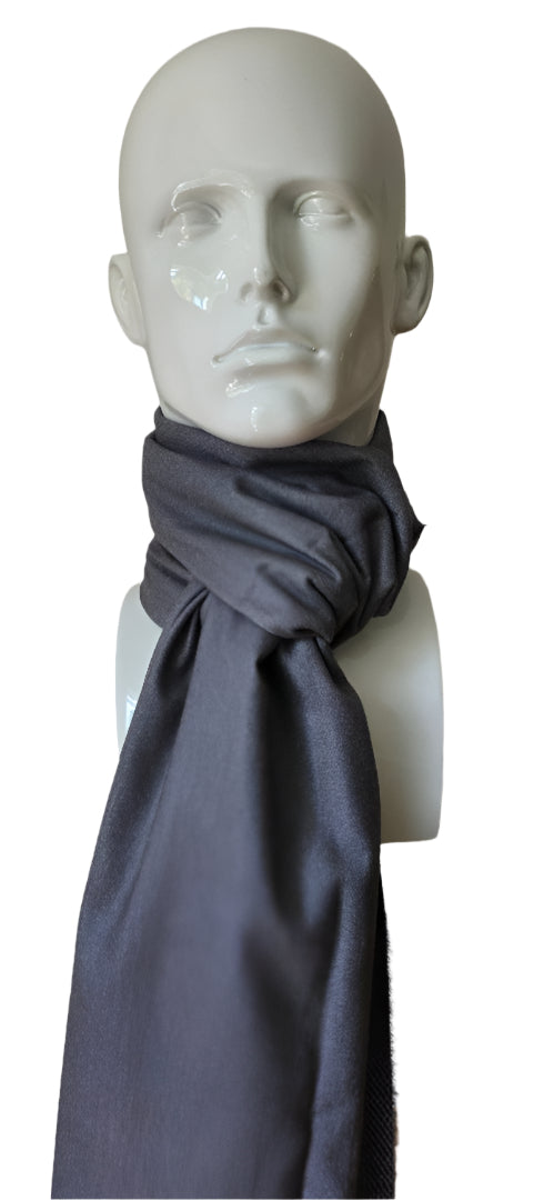 reversible cashmere scarf