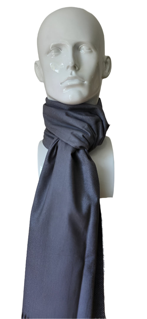 reversible cashmere scarf
