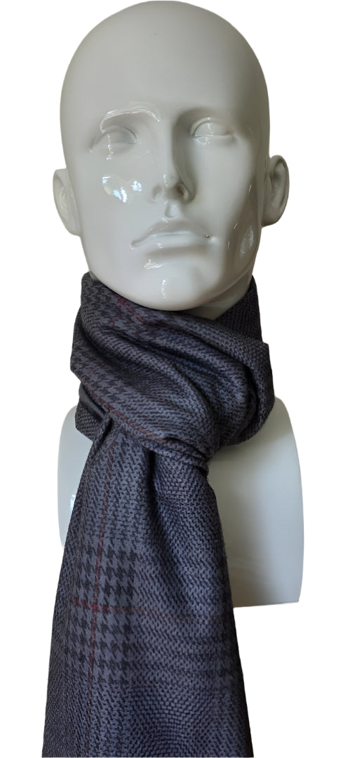 reversible cashmere scarf