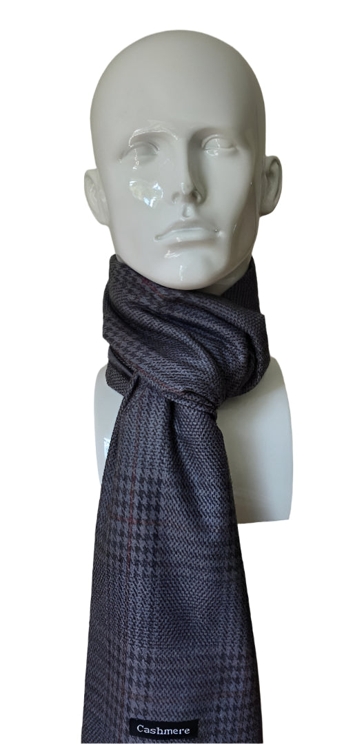 reversible cashmere scarf