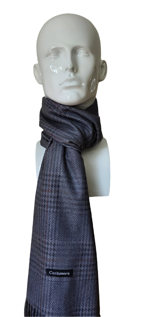reversible cashmere scarf