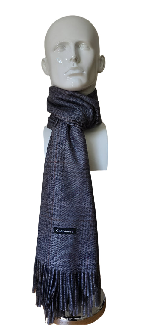 reversible cashmere scarf