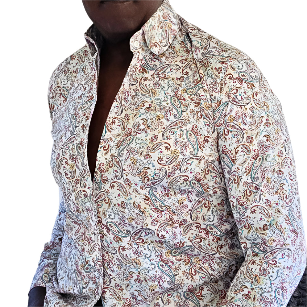 SNOWBERRY DIGITAL PAISLEY PRINT :PRT2201